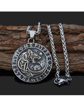 Varia Design Wolf Futhark halsband