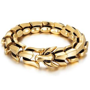Varia Design Wolf-Viking Gold armband main product photo
