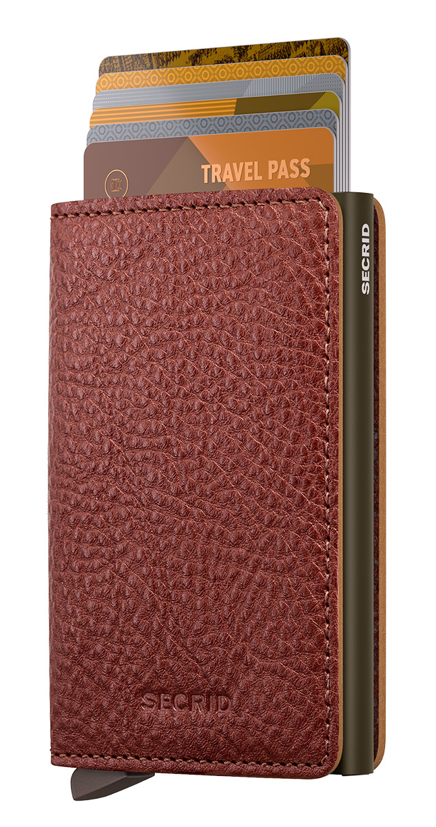 Secrid Slimwallet Vegetable Tanned Tuscan