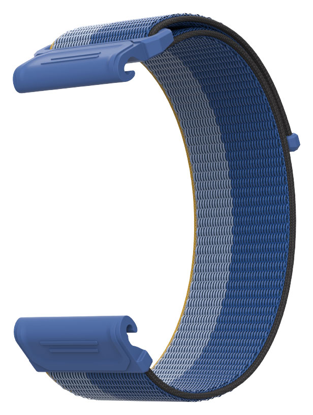 COROS Vertix 2 nylonarmband blå 26 mm WVTX2-WB-BLU-N