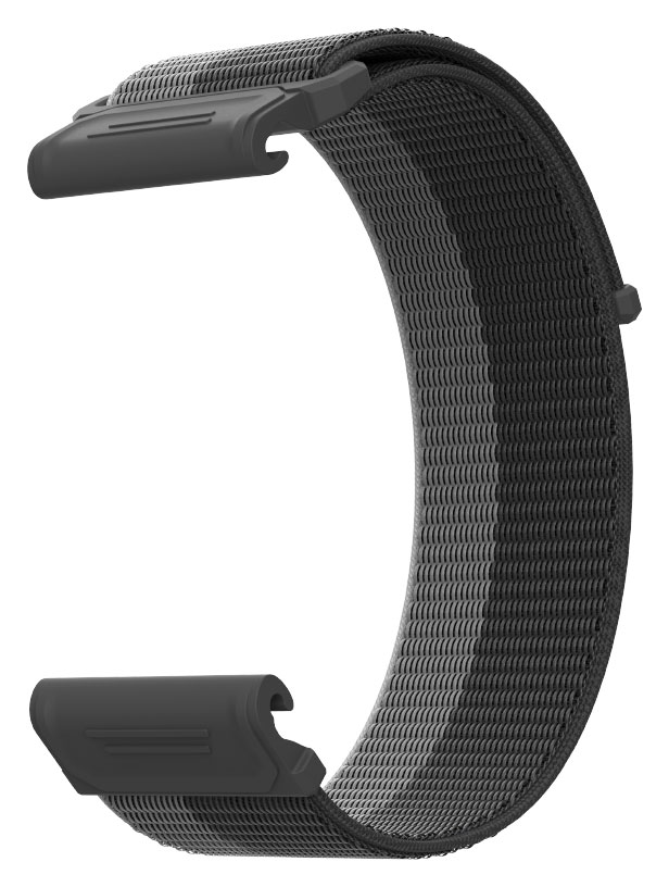 COROS Vertix 2 nylonarmband svart 26 mm WVTX2-WB-BLK-N