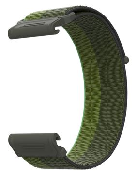 COROS Vertix 2 nylonarmband grön 26 mm WVTX2-WB-GRN-N