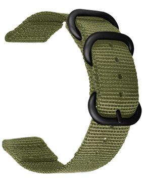 Tiera grön nylon armband