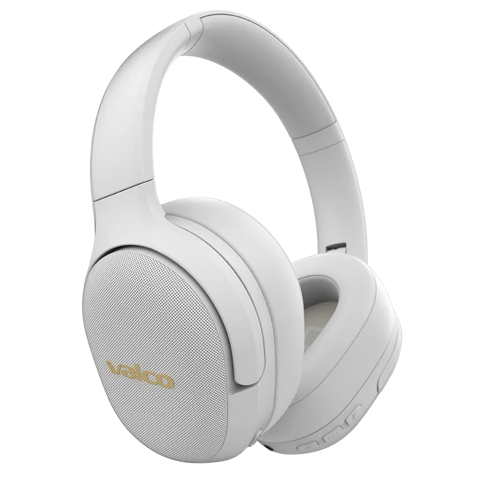 Valco VMK25.2 noise cancelling hörlurar vit