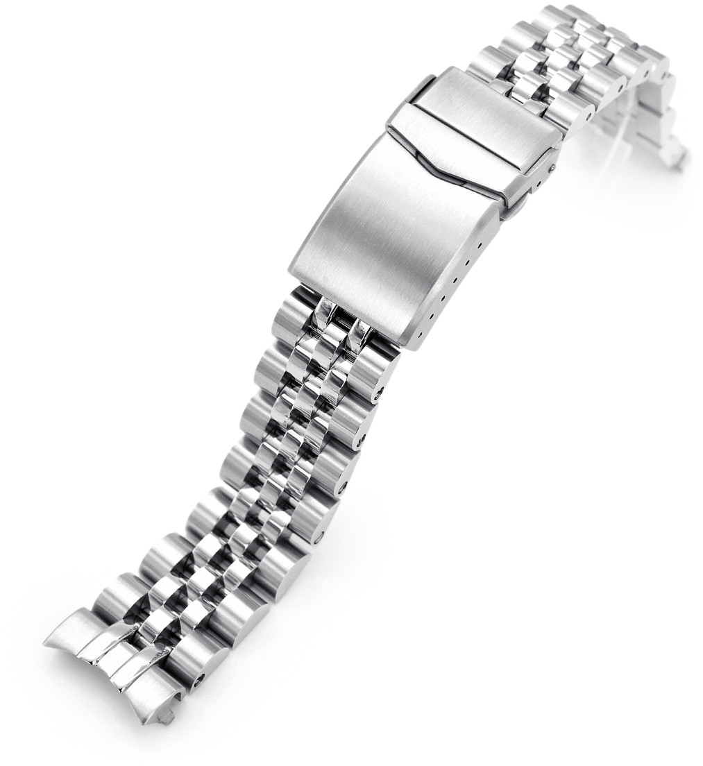 MiLTAT Angus-J Louis Brushed stålarmband till Seiko Cocktail Power Reserve SS201820B071