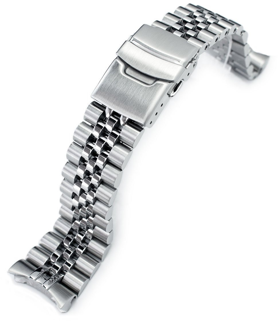 MiLTAT Super-J Louis Brushed stålarmband till Seiko SKX SS221803B020