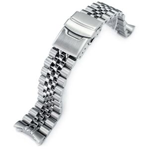 MiLTAT Super-J Louis Brushed stålarmband till Seiko SKX SS221803B020 main product photo