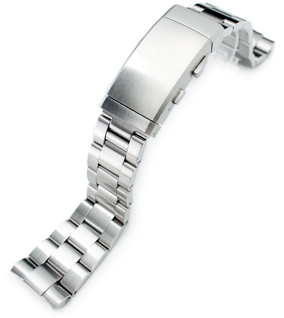 MiLTAT Super-O Boyer Brushed stålarmband till Seiko Turtle SS221817B047