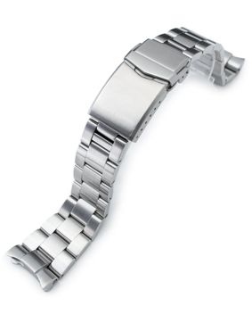 MiLTAT Super-O Boyer Brushed stålarmband till Seiko SKX SS221820B019