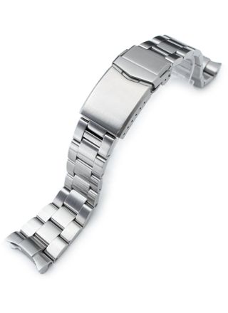 MiLTAT Super-O Boyer Brushed stålarmband till Seiko SKX SS221820B019