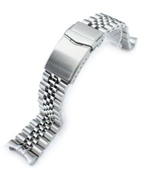 MiLTAT Super-J Louis Brushed stålarmband till Seiko SKX SS221820B020