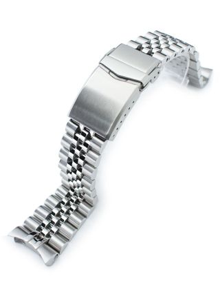 MiLTAT Super-J Louis Brushed stålarmband till Seiko SKX SS221820B020