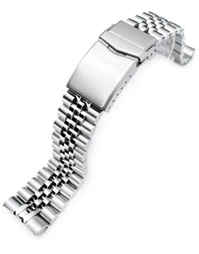 MiLTAT Super-J Louis Brushed stålarmband till Seiko Turtle SS221820B046