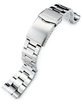 MiLTAT Super-O Boyer Brushed stålarmband till Seiko Turtle SS221820B047