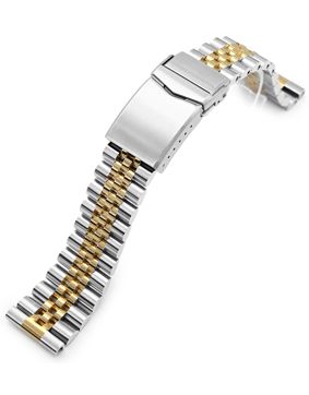 MiLTAT Super-J Louis 22mm Straight End stålarmband SS221820PGD020S