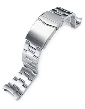 MiLTAT Super-O Boyer Brushed stålarmband till Seiko SKX SS222020B010