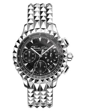 Thomas Sabo WA0358 Rebel at Heart Chronograph silver black