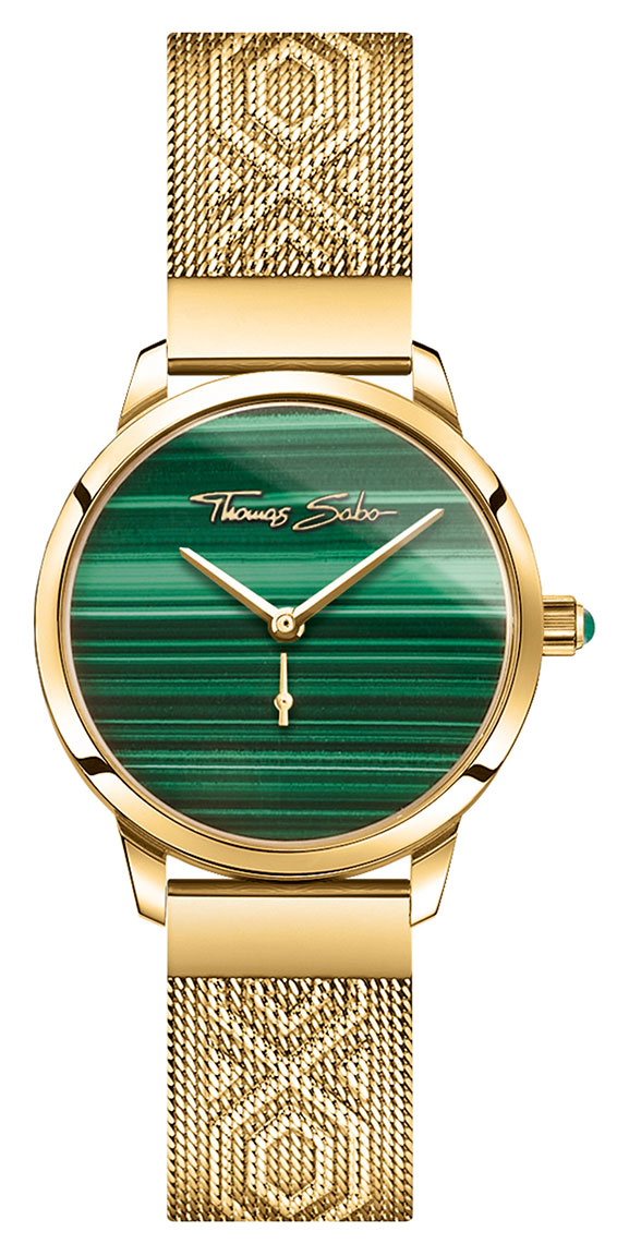 Thomas Sabo WA0365 Garden Spirit malachite gold