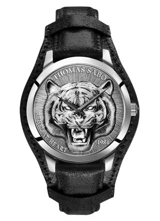 Thomas Sabo WA0367 Rebel Tiger 3D black-silver