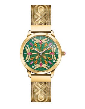 Thomas Sabo Kaleidoscope dragonfly gold turquoise WA0369-264-211-33 MM