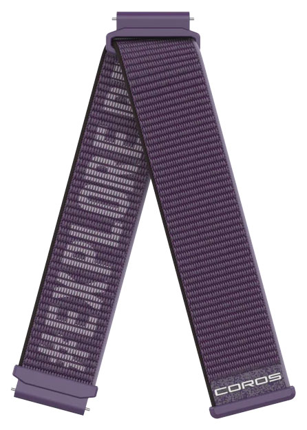 COROS APEX 2 nylonarmband violet 20 mm WAPX2-WB-PUR-N