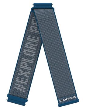 COROS APEX 2 Pro nylonarmband blå 22 mm WAPX2P-WB-BLU-N