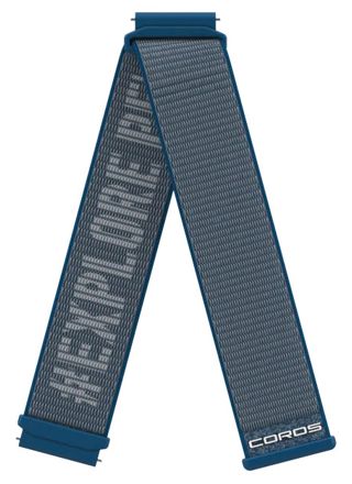 COROS APEX 2 Pro nylonarmband blå 22 mm WAPX2P-WB-BLU-N