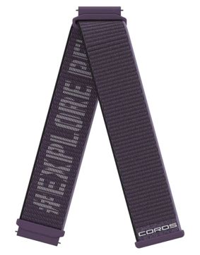 COROS APEX 2 Pro nylonarmband violet kort 22 mm WAPX2P-WB-PUR-N-S