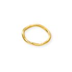 Madoww Wave smal ring förgylld