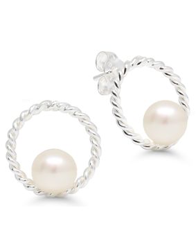 Läkringar äkta pärla 6 mm WE-65056P