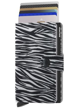 Secrid Miniwallet Zebra Light Grey