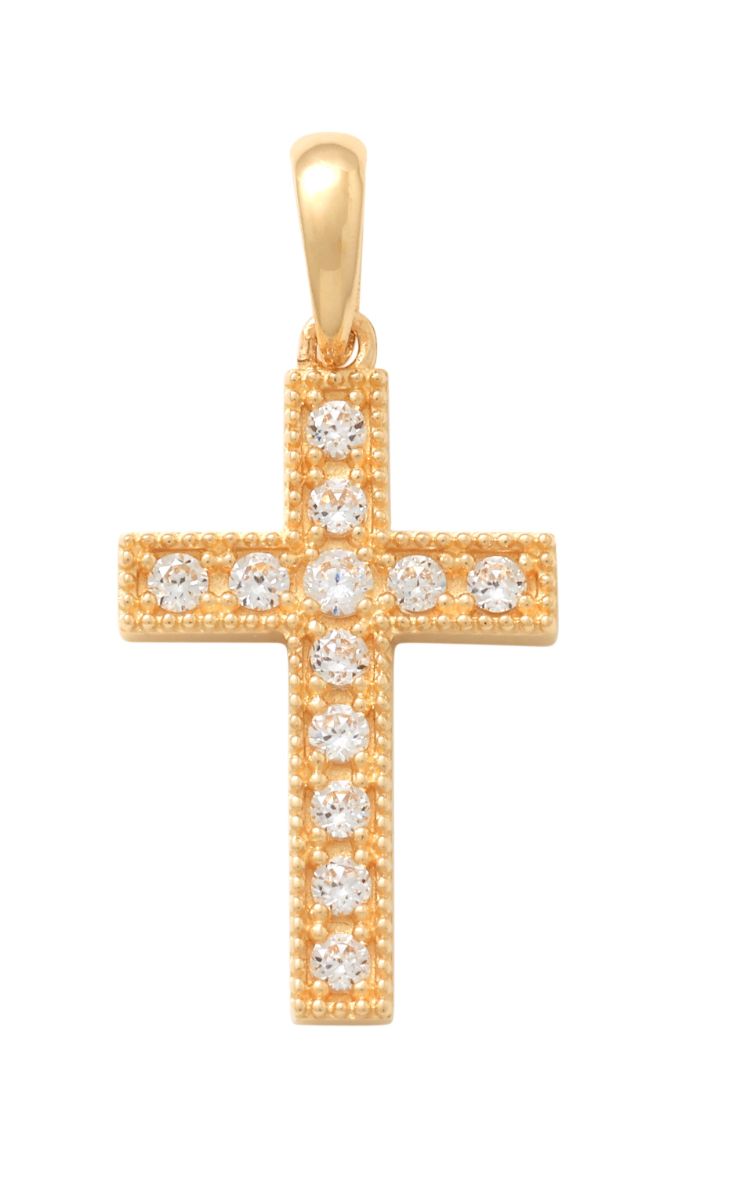 Lykka Crosses guld korsberlock 