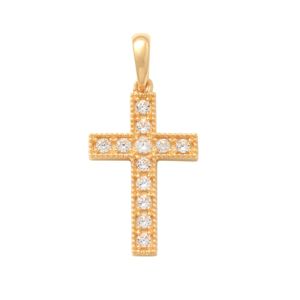 Lykka Crosses guld korsberlock  main product photo