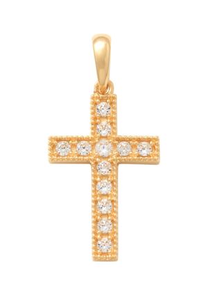 Lykka Crosses guld korsberlock