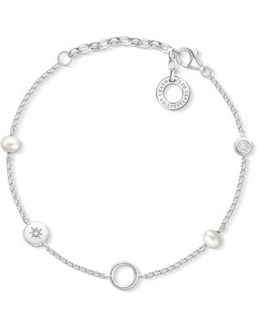 Thomas Sabo Charm Club Pärlor charm-armband X0273-167-14