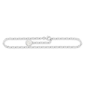 Thomas Sabo Charm Club Charmista ankelkedja silver cold enamel X2090-007-21 main product photo