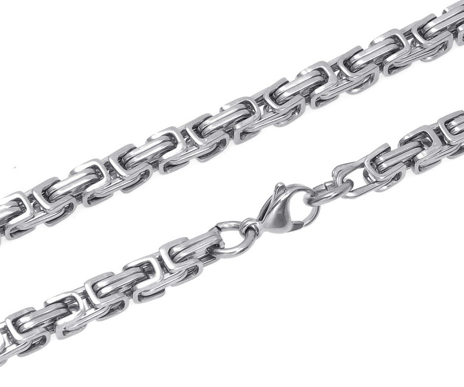 Bosie kungslänk halskedja silver 50 cm XL4522S 5/50