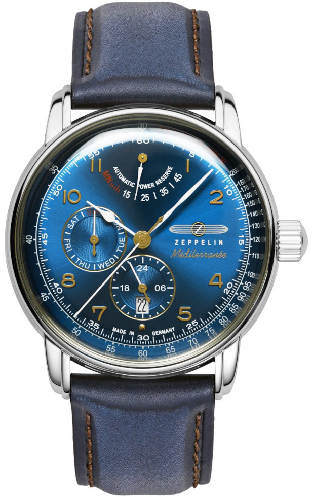 Zeppelin Méditerranée Blue Automatic 9690-3