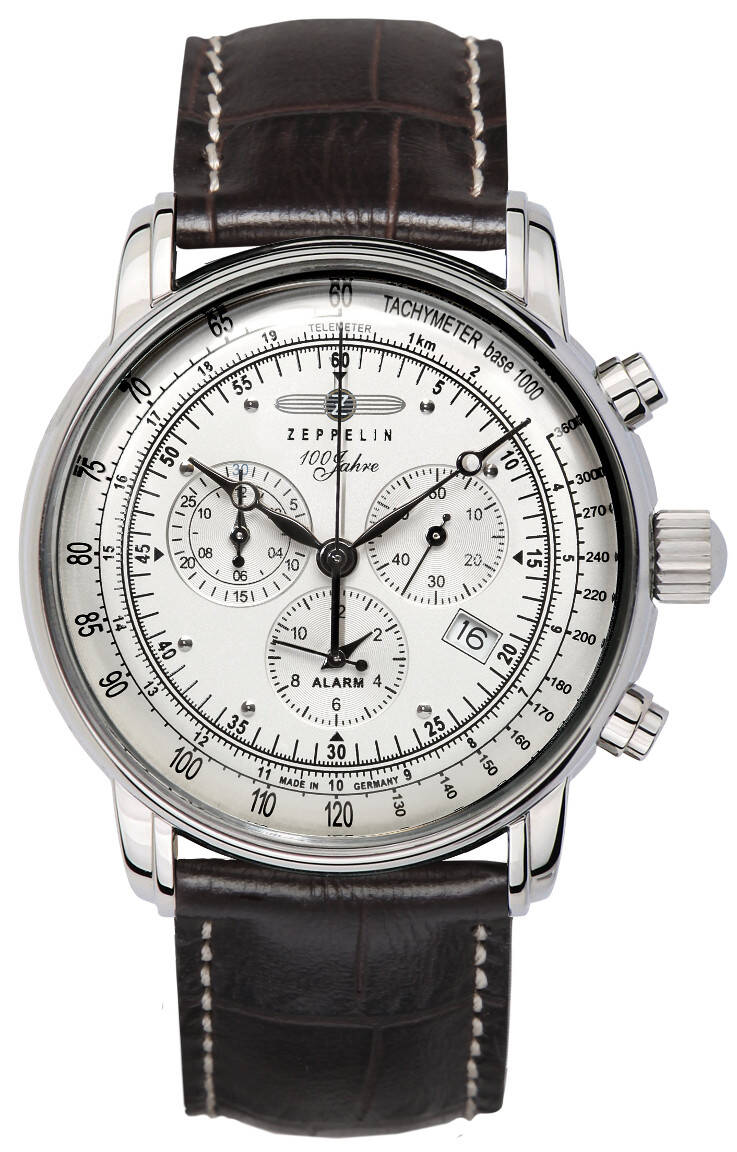 Zeppelin 100 Jahre Chrono Ronda5130.D 7680-1