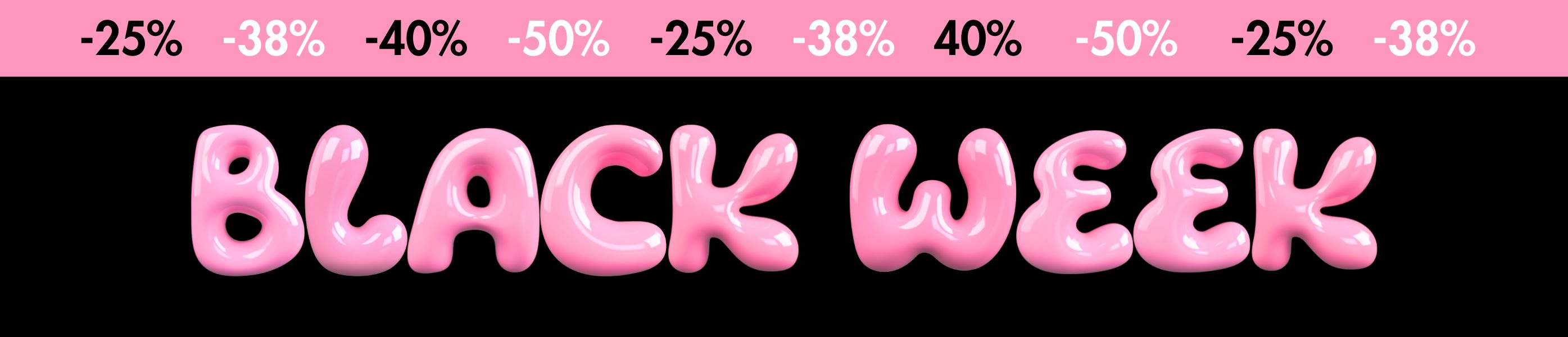 Black Week desktop banner