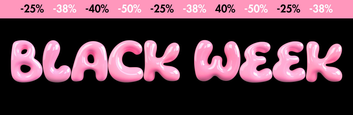 Black Week mobile banner