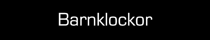 Barnklockor