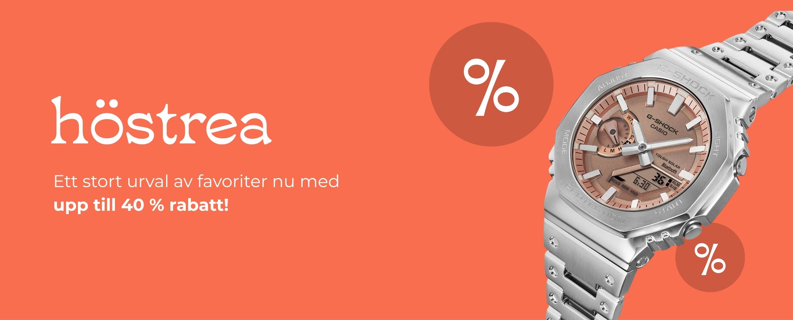 Höstrean är här! Rabatterna gäller fram till 15.9.