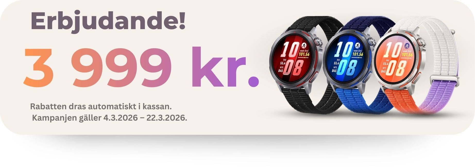 Huawei GT Runner 2 kampanj